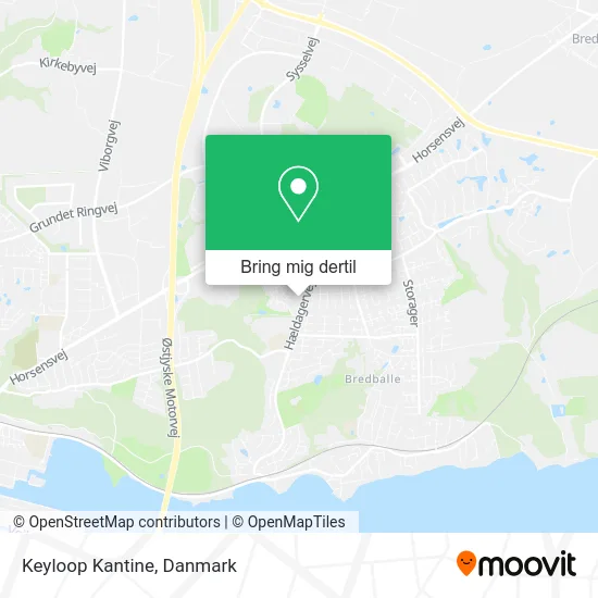 Keyloop Kantine kort