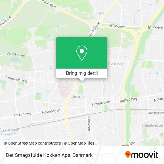 Det Smagsfulde Køkken Aps kort
