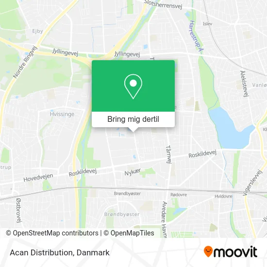 Acan Distribution kort