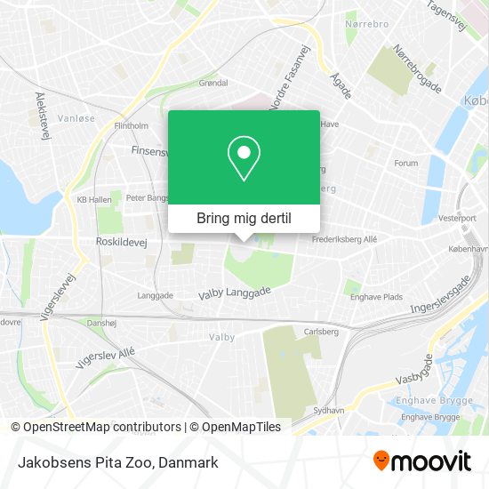 Jakobsens Pita Zoo kort