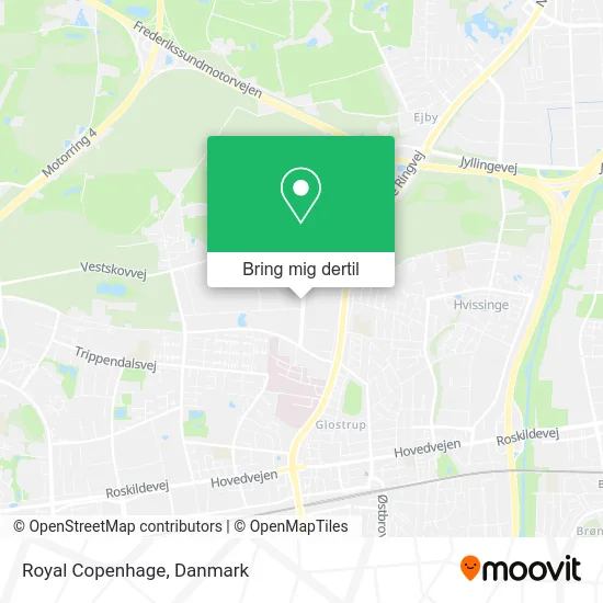 Royal Copenhage kort