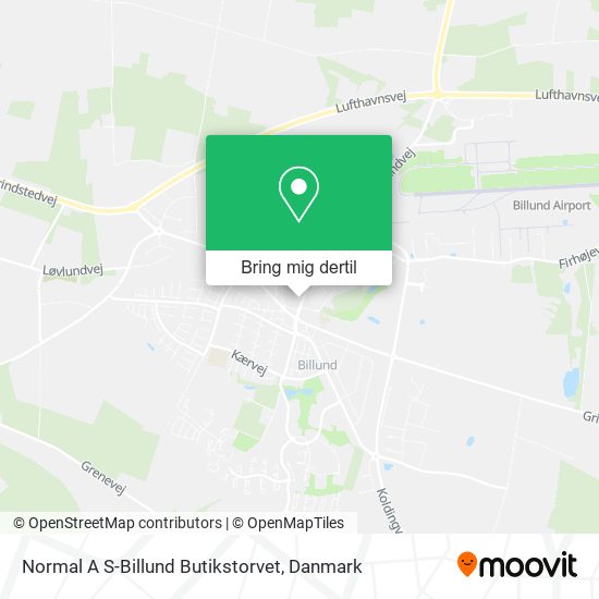 Normal A S-Billund Butikstorvet kort