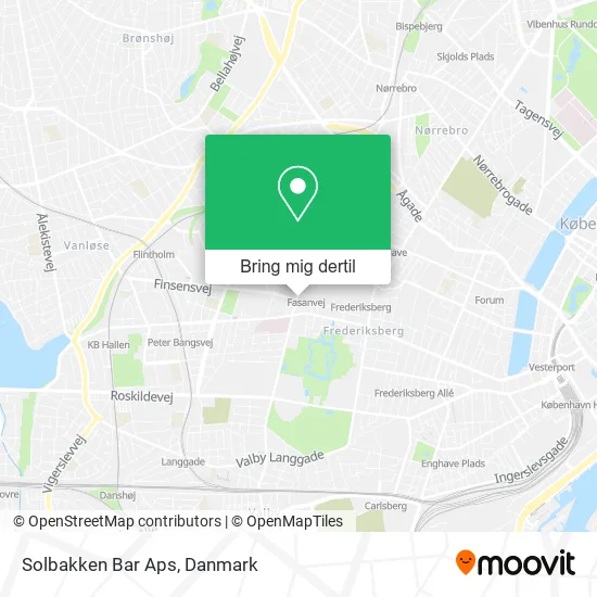 Solbakken Bar Aps kort