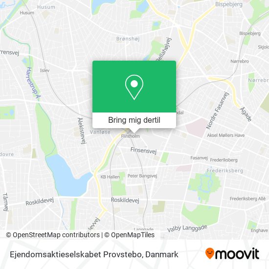 Ejendomsaktieselskabet Provstebo kort