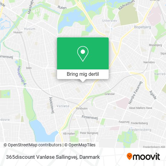 365discount Vanløse Sallingvej kort
