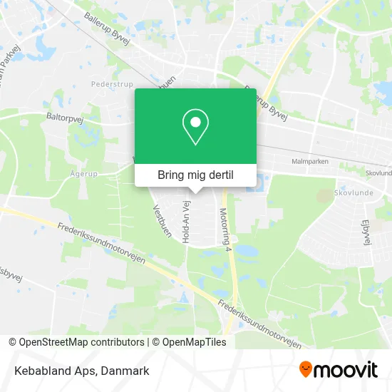 Kebabland Aps kort