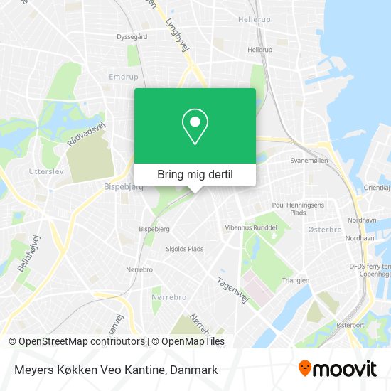 Meyers Køkken Veo Kantine kort