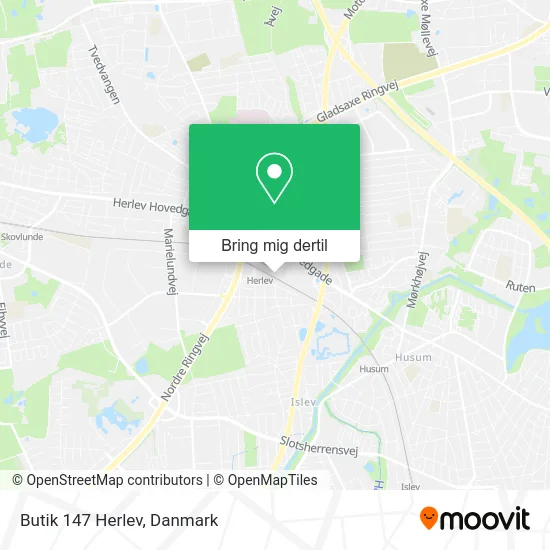 Butik 147 Herlev kort