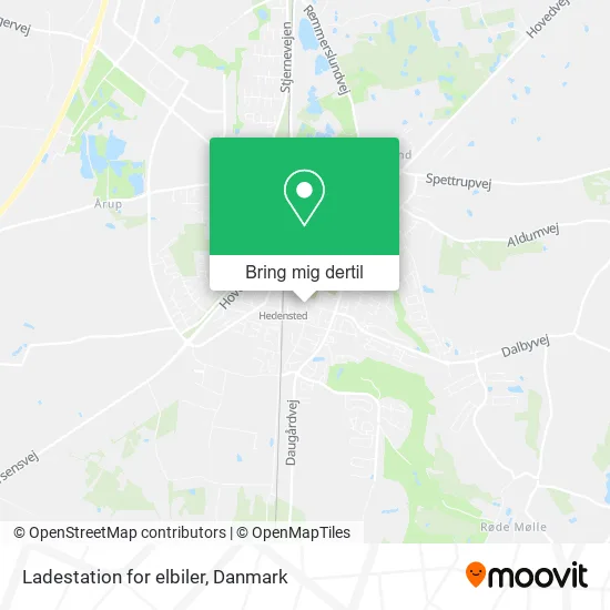 Ladestation for elbiler kort