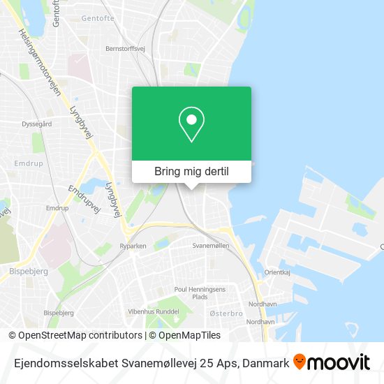 Ejendomsselskabet Svanemøllevej 25 Aps kort