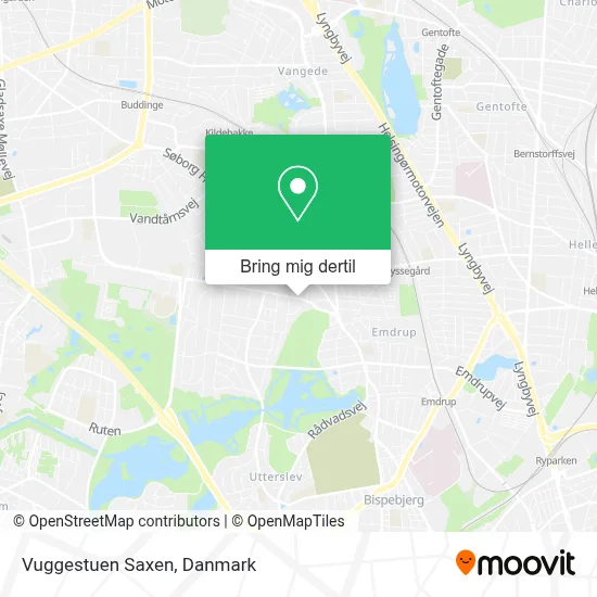Vuggestuen Saxen kort