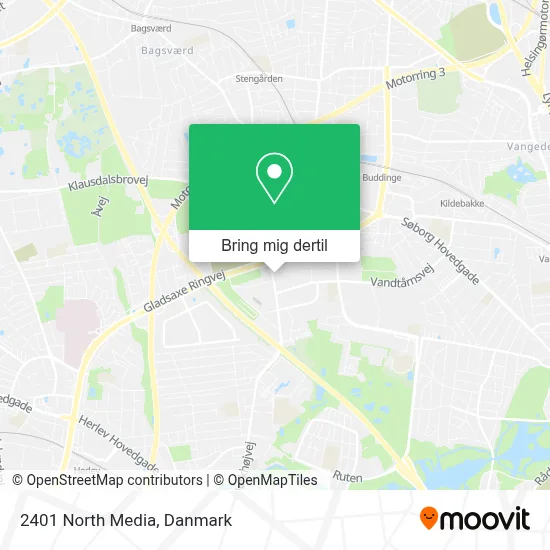 2401 North Media kort