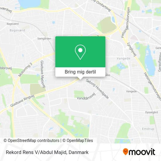 Rekord Rens V/Abdul Majid kort