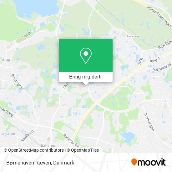 Børnehaven Ræven kort
