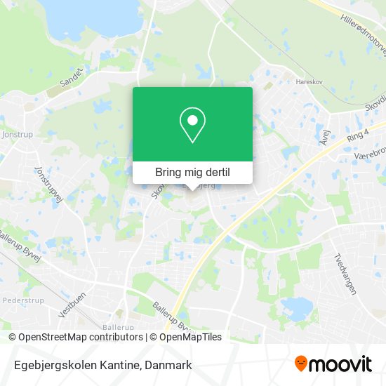 Egebjergskolen Kantine kort