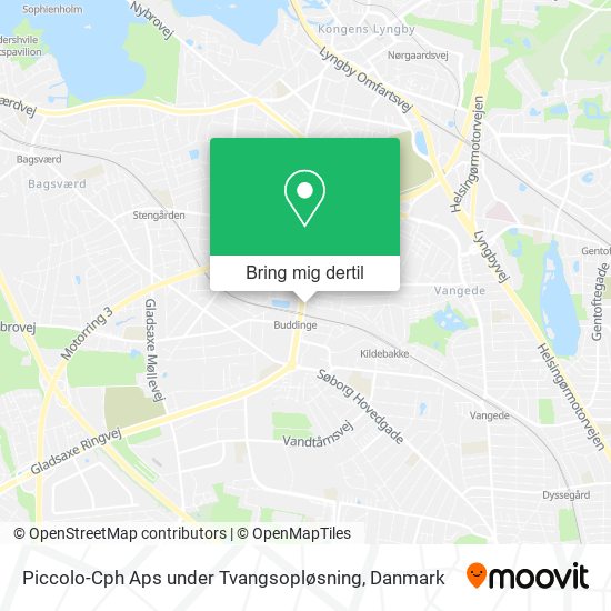 Piccolo-Cph Aps under Tvangsopløsning kort