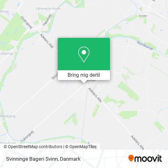 Svinninge Bageri Svinn kort