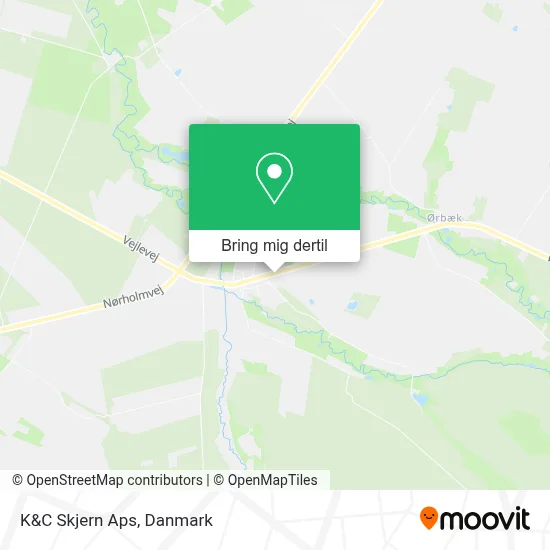 K&C Skjern Aps kort
