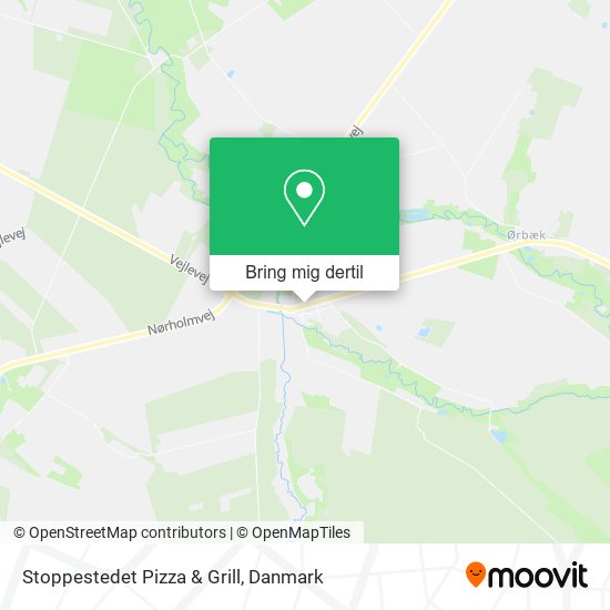 Stoppestedet Pizza & Grill kort