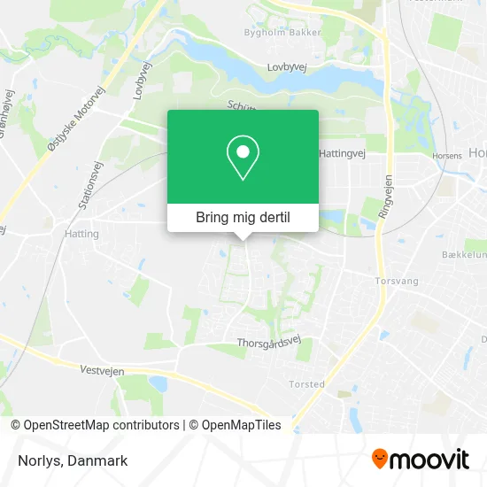 Norlys kort