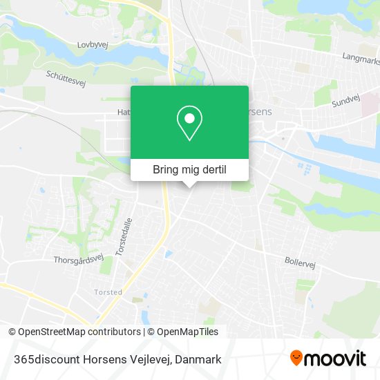 365discount Horsens Vejlevej kort