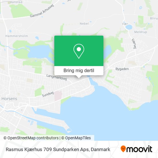 Rasmus Kjærhus 709 Sundparken Aps kort