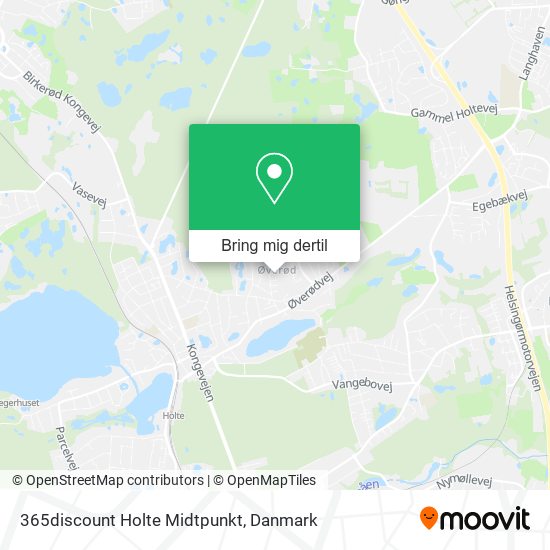 365discount Holte Midtpunkt kort