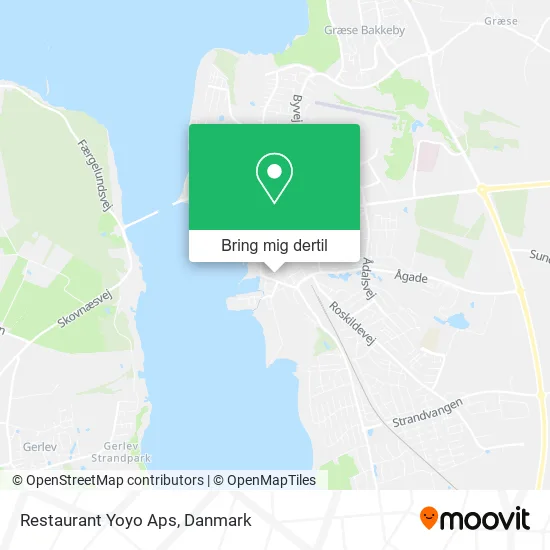Restaurant Yoyo Aps kort