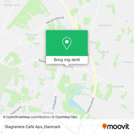 Slagterens Café Aps kort