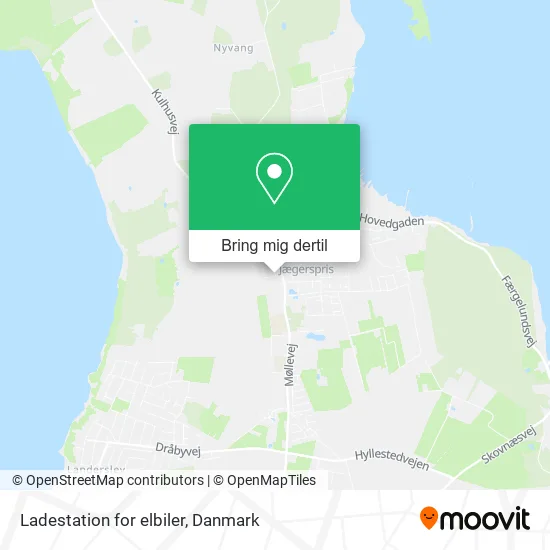 Ladestation for elbiler kort