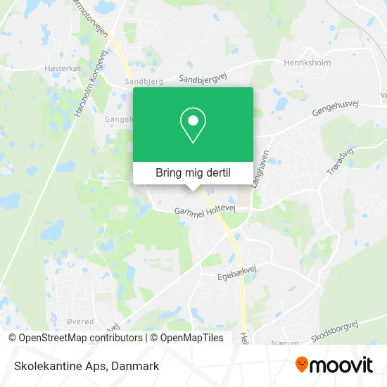 Skolekantine Aps kort