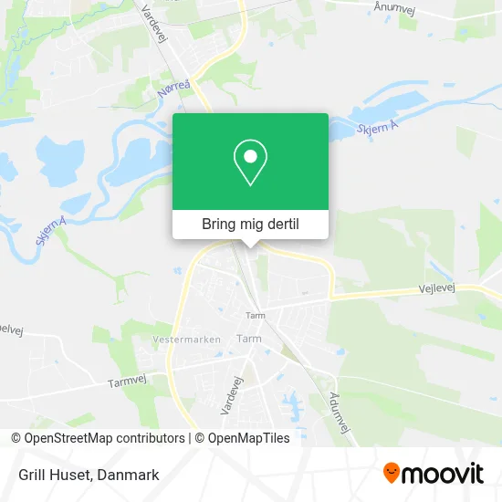 Grill Huset kort