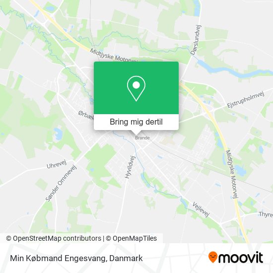 Min Købmand Engesvang kort