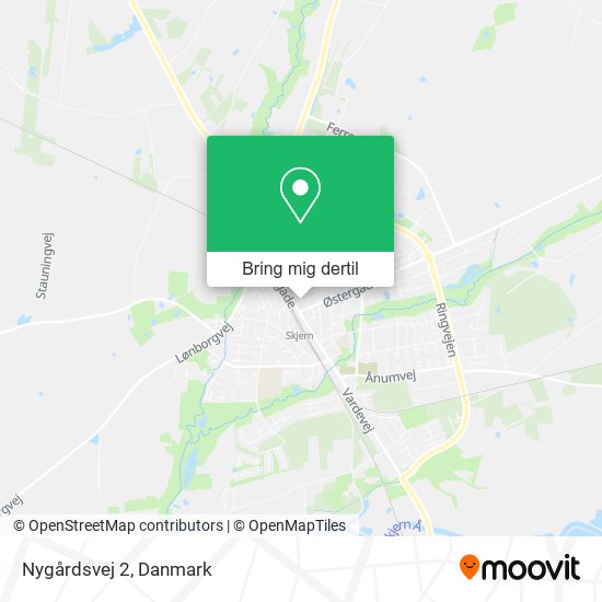 Nygårdsvej 2 kort