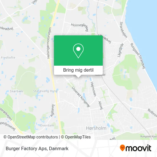 Burger Factory Aps kort