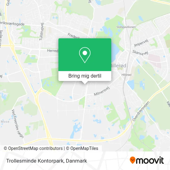 Trollesminde Kontorpark kort