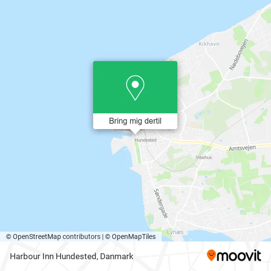 Harbour Inn Hundested kort