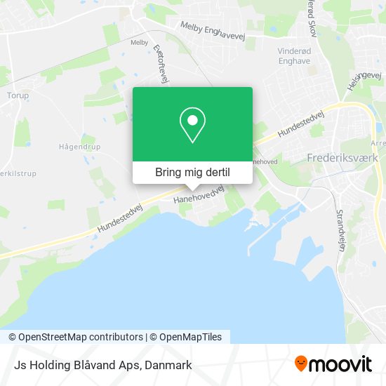 Js Holding Blåvand Aps kort