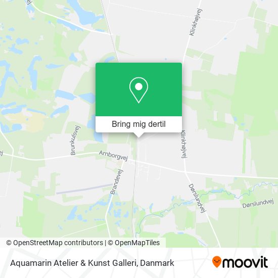 Aquamarin Atelier & Kunst Galleri kort