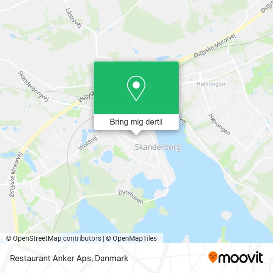 Restaurant Anker Aps kort