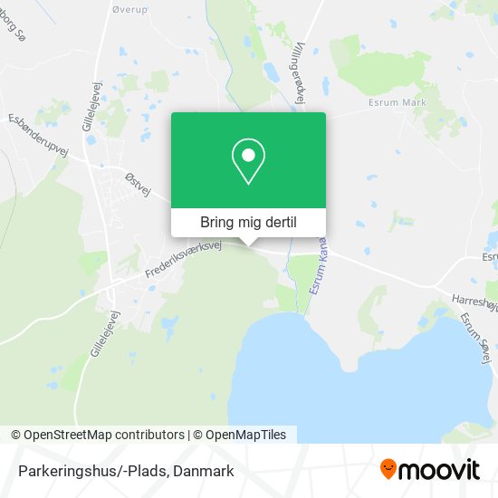 Parkeringshus/-Plads kort