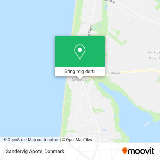 Søndervig Apote kort
