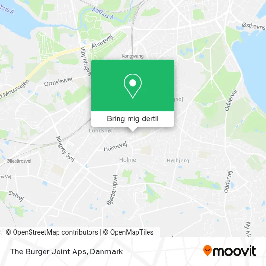 The Burger Joint Aps kort