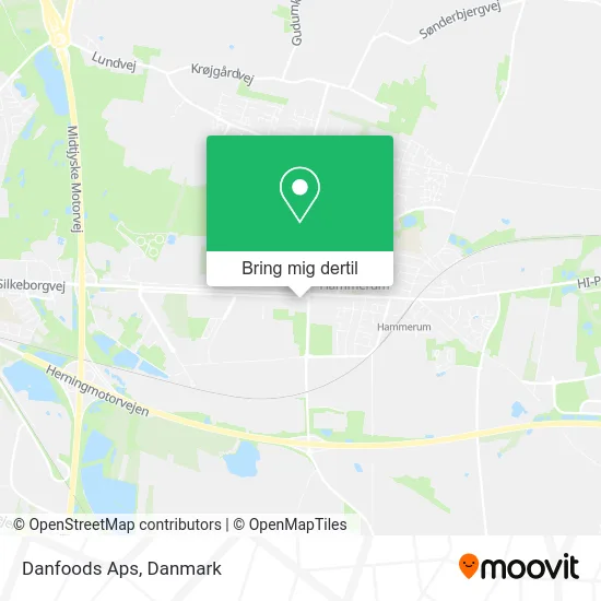 Danfoods Aps kort