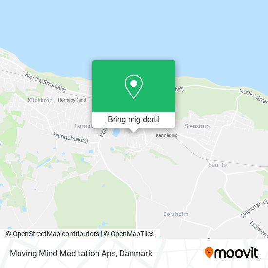 Moving Mind Meditation Aps kort