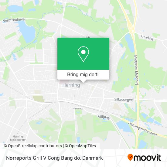 Nørreports Grill V Cong Bang do kort