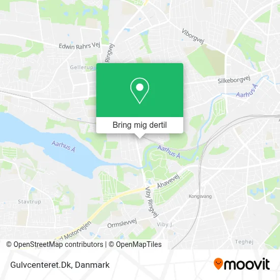 Gulvcenteret.Dk kort