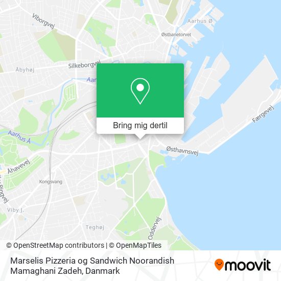 Marselis Pizzeria og Sandwich Noorandish Mamaghani Zadeh kort