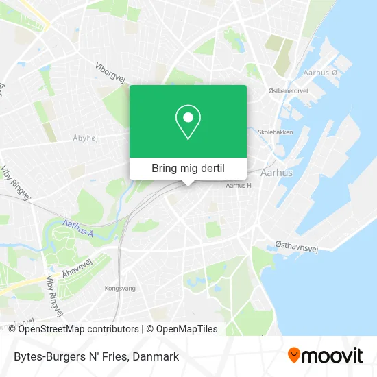 Bytes-Burgers N' Fries kort