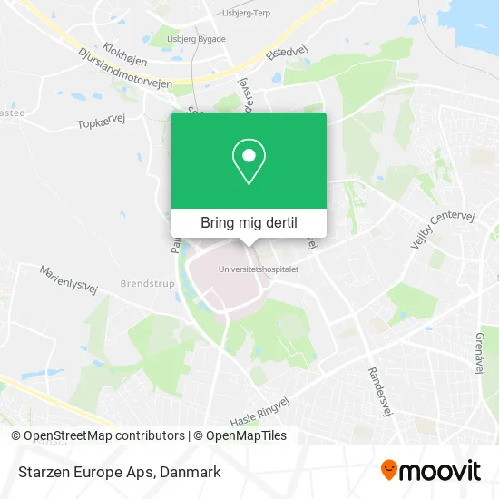 Starzen Europe Aps kort